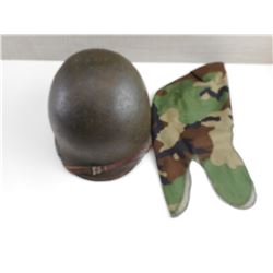 US M-1 HELMET AND COVER
