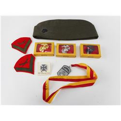 US MARINE CORPS MILITARIA ITEMS