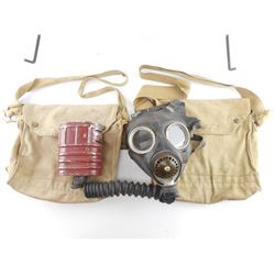 WWII BRITISH/CANADIAN GAS MASKS