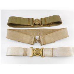 MILITARY PARADE BELTS