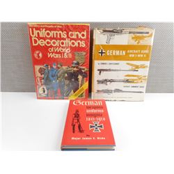 ASSORTED WWI/WWII GERMAN BOOKS