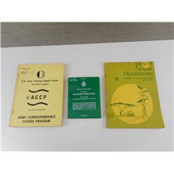 ASSORTED MILITARY MANUALS