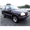 Image 2 : A12C - 2001 SUZUKI VITARA JLX, BLACK, 252,871 KMS "NO RESERVE"