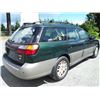 Image 3 : A9 -- 2002 SUBARU LEGACY OUTBACK, GREEN, 230,313 KMS "NO RESERVE"