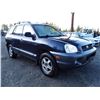 Image 2 : A5 --  2004 HYUNDAI SANTA FE , Blue , 293950  KM's