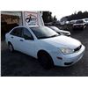 Image 2 : L4 --  2007 FORD FOCUS ZX4  , White , 204117  KM's