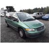 Image 2 : A3 --  1998 PLYMOUTH GRAND VOYAGER , Green , 313999  KM's