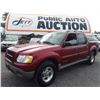 Image 1 : K5 --  2001 FORD EXPLORER SPORT TRAC, RED, 203,321 KMS