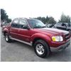 Image 2 : K5 --  2001 FORD EXPLORER SPORT TRAC, RED, 203,321 KMS