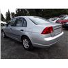 Image 4 : L1A --  2002 HONDA CIVIC DX , Silver , 132443  KM's