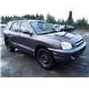 Image 2 : P4 --  2005 HYUNDAI SANTA FE  , Grey , 222606  KM's