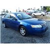 Image 2 : Q3 --  2005 SATURN ION LEVEL 2 , Blue , 196233  KM's