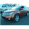 Image 1 : G6 --  2003 NISSAN MURANO SL  , Orange , 165867  KM's