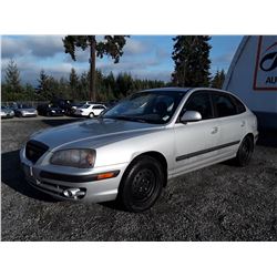 A5 --  2005 HYUNDAI ELANTRA GT , Silver , 191253  KM's