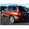 Image 4 : A12C --  2003 HYUNDAI SANTA FE , Brown , 257404  KM's