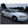 Image 2 : A12 - 2001 PONTIAC GRAND AM SEDAN, WHITE, 140,091 KMS