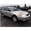 Image 2 : D3 --  2006 SUBARU LEGACY OUTBACK 2.5I  , Green , 231659  KM's