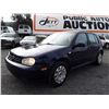 Image 1 : N5 --  2003 VW GOLF GLS , Blue , 208727  KM's