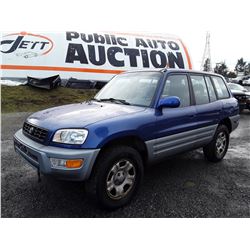 E3 --  1999 TOYOTA RAV 4 , Blue , 234499  KM's