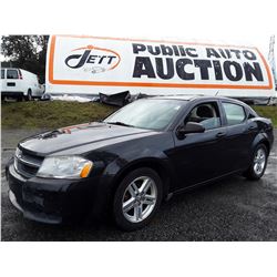 A12A --  2008 DODGE AVENGER SXT , Black , 304181  KM's