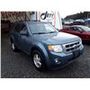 Image 2 : A12C --  2011 FORD ESCAPE XLT  , Blue , 268706  KM's