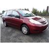 Image 2 : L4 --  2006 TOYOTA SIENNA CE  , Red , 238024  KM's
