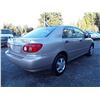 Image 3 : B6 --  2006 TOYOTA  COROLLA CE  , Brown , 299,999 KMS ODO STOPPED