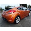 Image 3 : H6 --  2014 HYUNDAI VELOSTER , Orange , 164278  KM's