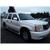 Image 2 : K6 --  2003 CADILLAC ESCALADE ESV , White , 252182  KM's
