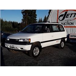 M3 --  1992 MAZDA MPV  , White , 229469  KM's