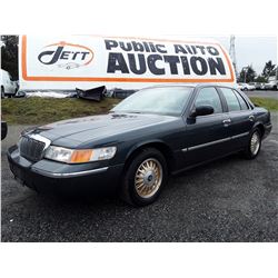 N6 --  1998 MERCURY GRAND MARQUIS , Green , 136862  KM's