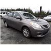 Image 2 : C3 --  2012 NISSAN VERSA S  , Brown , 161943  KM's