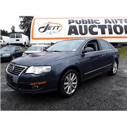 D4 --  2006 VOLKSWAGEN PASSAT , Blue , 257035  KM's