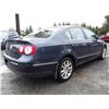 Image 3 : D4 --  2006 VOLKSWAGEN PASSAT , Blue , 257035  KM's