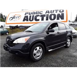 C4 --  2007 HONDA CR-V, BLACK, 284 654 KM'S