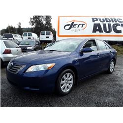 B5 --  2007 TOYOTA CAMRY HYBRID , Blue , 162303  KM's