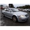 Image 2 : A12B --  2002 VW PASSAT GLS , Silver , 331816 , True Mileage Unknown  KM's