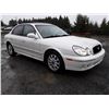 Image 2 : B4 --  2004 HYUNDAI SONATA GLS  , White , 66759 MILES