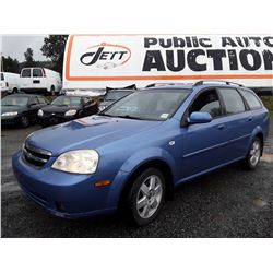 C5 --  2005 CHEVROLET OPTRA LS , Blue , 164217  KM's