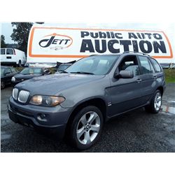 H2 --  2006 BMW X5 4.4I , Grey , 150956  KM's