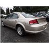 Image 4 : A5 --  2004 CHRYSLER SEBRING LXI  , Brown , 110912  KM's "NO RESERVE"