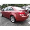 Image 4 : A1 --  2012 CHEVROLET CRUZE ECO , Red , 159638  KM's "NO RESERVE"