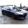 Image 2 : A6 --  2013 DODGE DART SXT , Black , 168937  KM's, "NO RESERVE"