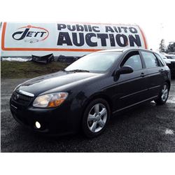 A7 --  2007 KIA SPECTRA 5 SX , Black , 200412  KM's