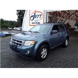 F6 --  2011 FORD ESCAPE XLT  , Blue , 268706  KM's
