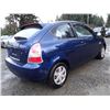Image 3 : E4 --  2007 HYUNDAI ACCENT , Blue , 133493  KM's