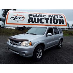 G2 --  2006 MAZDA TRIBUTE I , Silver , 204524  KM's