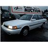 Image 1 : L1 --  1991 TOYOTA CAMRY LE , White , 160306  KM's