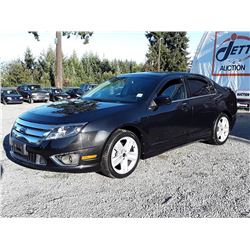 C1 --  2010 FORD FUSION SPORT, BLACK, 179,328 KMS