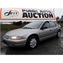 A11 --  1997 PLYMOUTH BREEZE  , Grey , 172548  KM's "NO RESERVE"